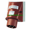 MennekesWall mounted phase inverter inlet3343